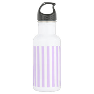 Garrafa Listras de doce lilás roxo e branco