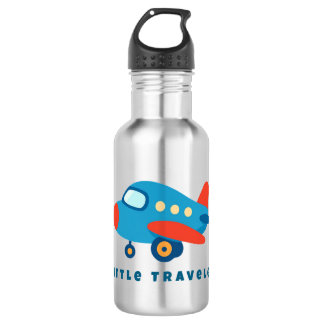 Garrafa Little Traveler Airplane Water Bottle for Kids