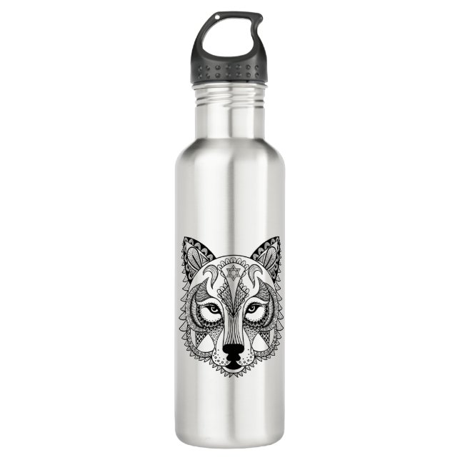 Garrafa Lobo inspirado (Frente)