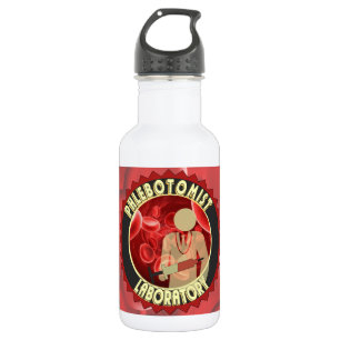 GARRAFA LOGOTIPO DE SANGUE FLEBOTOMISTA