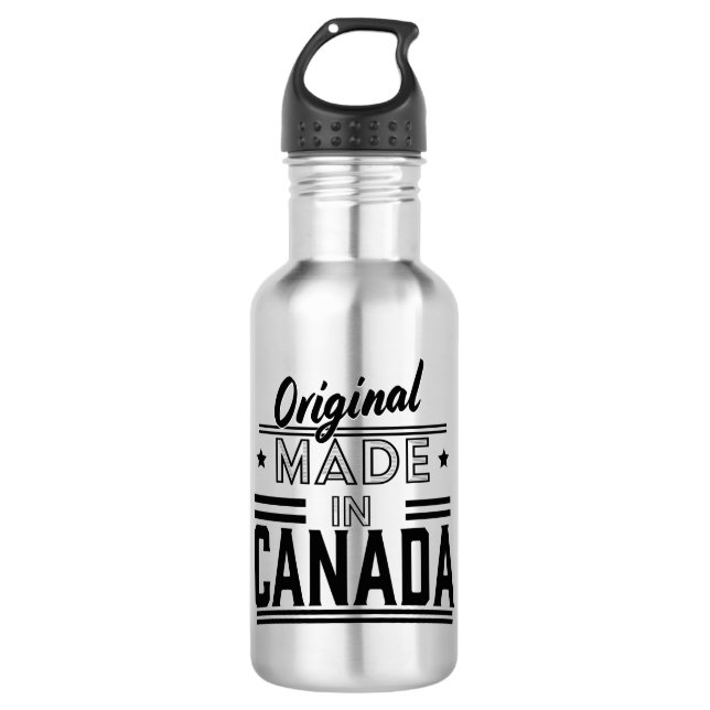 Garrafa Logotipo original Feito no Canadá (Frente)