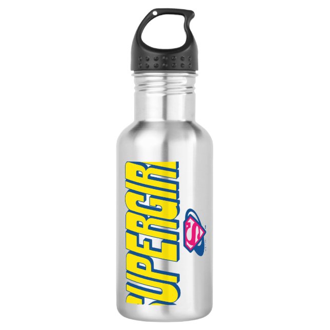 Garrafa Logotipo Pop da Supergirl (Frente)