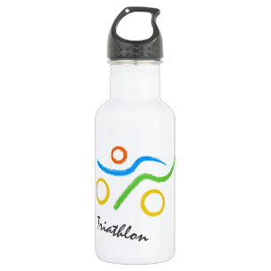 Garrafa Logotipo Triathlon