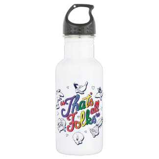 Garrafa LOONEY TUNES™ - That's All Folks! Pride Badge