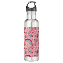 Love Heart Dia de os namorados Rainbow