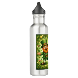Garrafa Luck of the Irish Metal Water Bottle – Screw-Top 