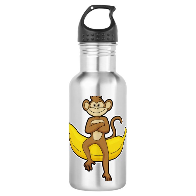 Garrafa Macaco com Banana (Frente)
