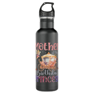Garrafa Mãe Da Família Tema Princesa Fada De Aniversário
