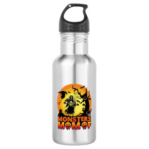 Garrafa Mãe dos Monstros Dia das Bruxas Monstro Fantasma E