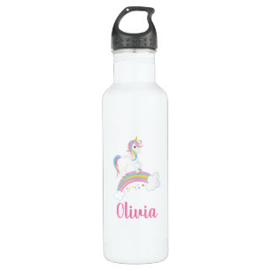 Garrafa Magical Rainbow Unicorn Personalizado