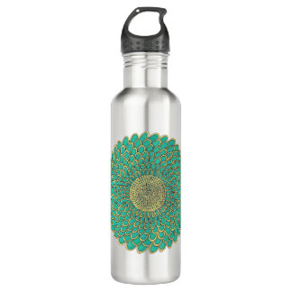 Garrafa Mandala stainless steel water bottle 