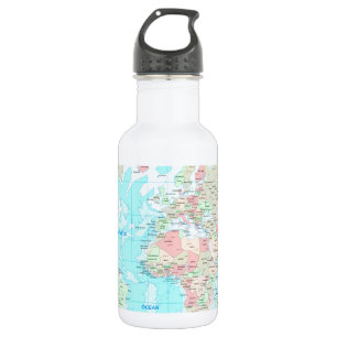 Garrafa Mapa do mundo
