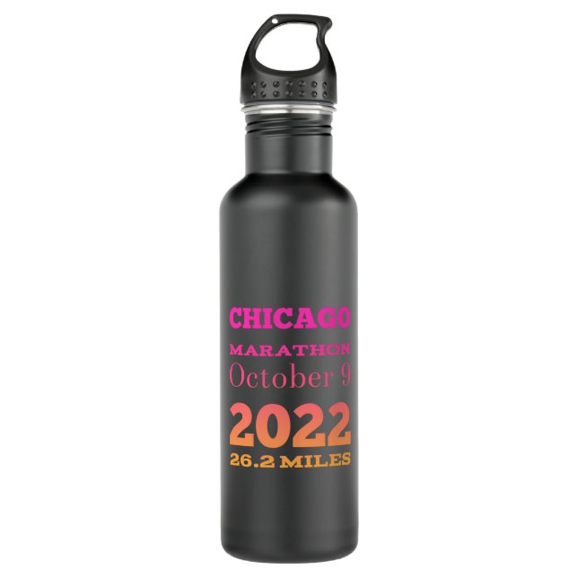 Garrafa Maratona de Chicago 2022 (Frente)