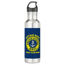 Marinho azul Anchor, capitão náutico à vela no Ver