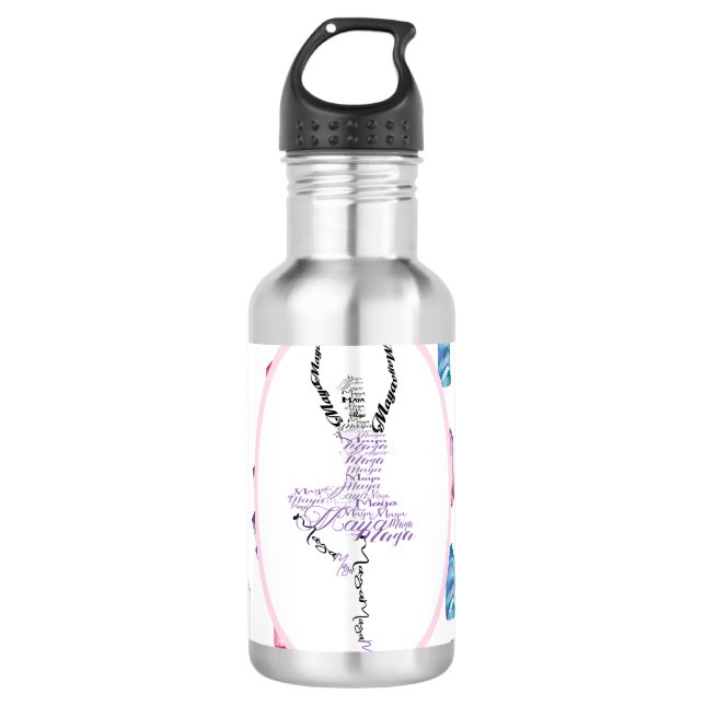 Garrafa Maya Ballerina Personalizada Dancer Gift (Frente)