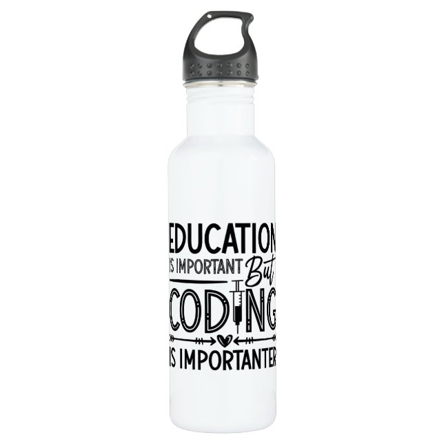 Garrafa Medical Coder Education Is Important Coding ICD (Frente)
