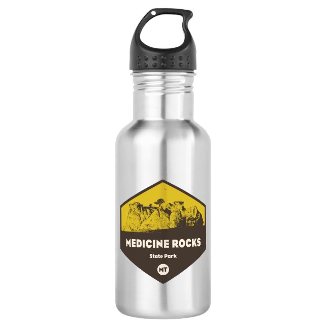 Garrafa Medicine Rocks State Park Montana (Frente)