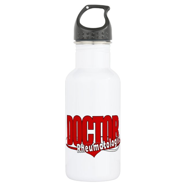 Garrafa MÉDICO DE LOGOTIPO Rheumatologista (Frente)