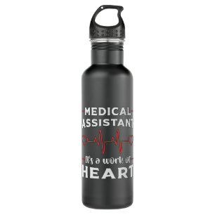 Garrafa Médico-Médico Coração Assistente Médico Enfer