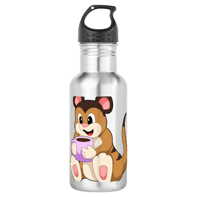 Garrafa Meerkat com Taça de Café (Frente)