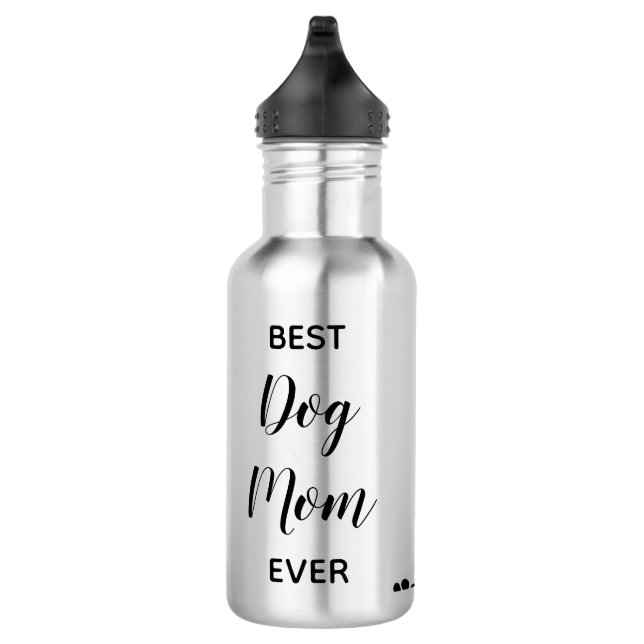 Garrafa Melhor Mãe De Cachorro Nunca - Personalizada Mãe D (Direita)