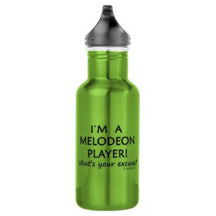 Garrafa Melodeon Player Desculpe