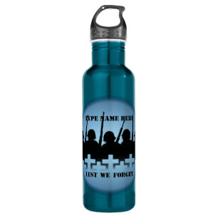 Garrafa Memorial da Guerra para Não Esquecermos