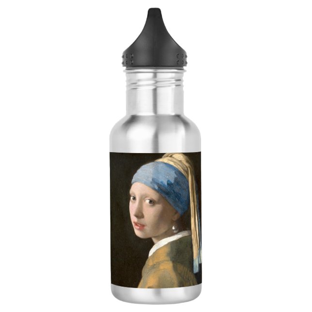 Garrafa Menina com um Brinco de Pérola-Johannes Vermeer Ar (Esquerda)