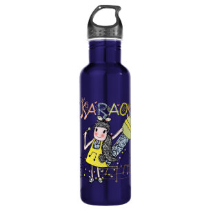 Garrafa Menina do karaoke
