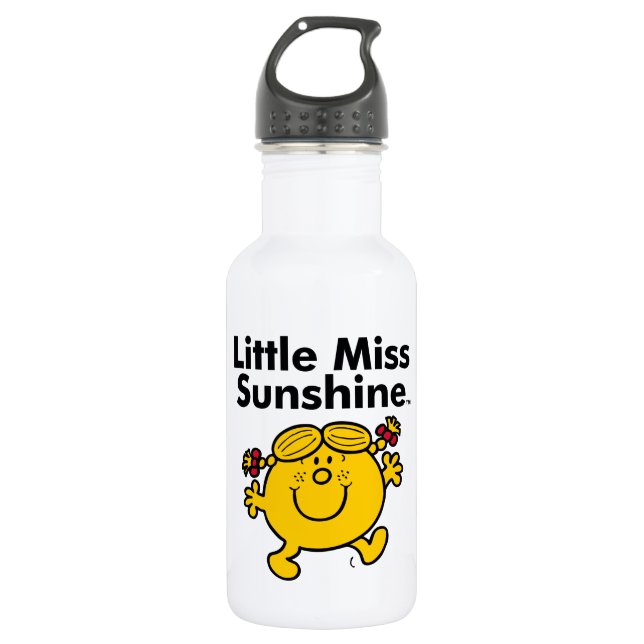 Garrafa Menina | Pequena Miss Sunshine é um Ray do Sol (Frente)