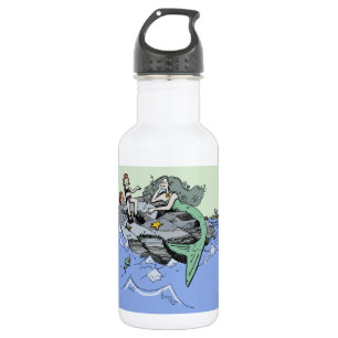 Garrafa Menina Sereia Verão Praia Amizade Caprichosa