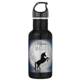Garrafa Meninas legal "Acredita em Magia" Unicórnio Full M