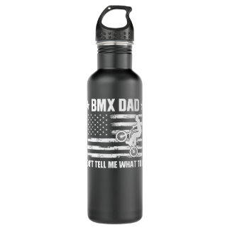 Garrafa Mens BMX dad don't tell me what to do BMX Bike Pre