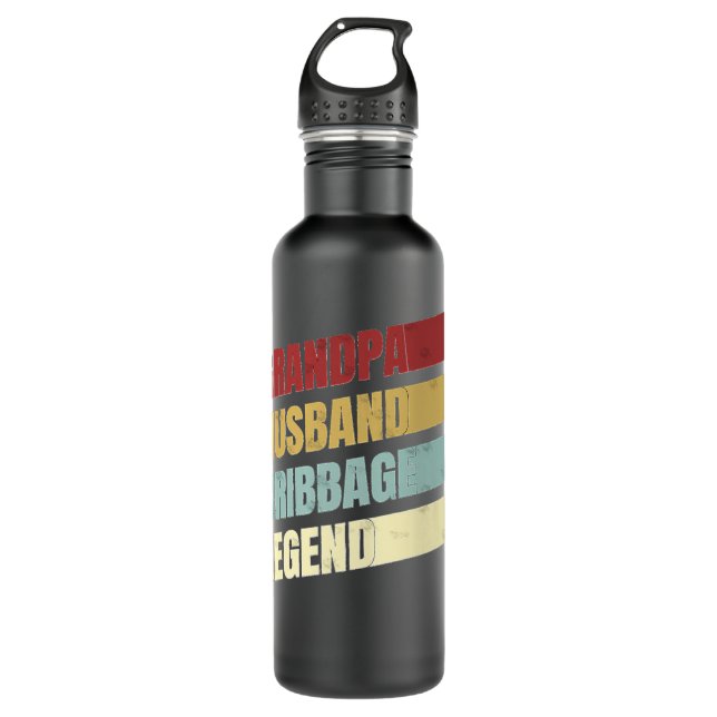 Garrafa Mens Rero Cribbage Board Game Grandpa Husband Crib (Frente)