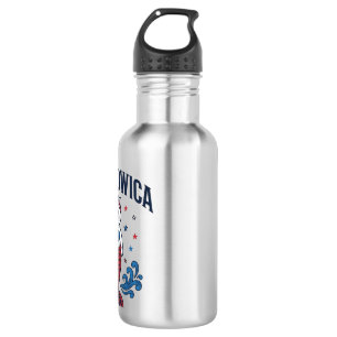 Garrafa Mermeowica Camisa Patriótica de Gata Sereia Design