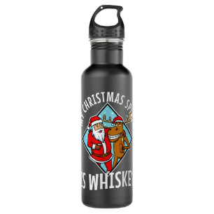 Garrafa Meu espírito de natal é Whiskey