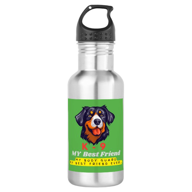 GARRAFA MEU MELHOR AMIGO, K-9 (Frente)