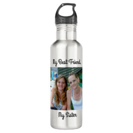 Garrafa Meu Melhor Amigo, Minha Irmã, Foto Personalizada