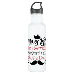 Garrafa Meu primeiro Dia de os pais Pandêmico de Quarente