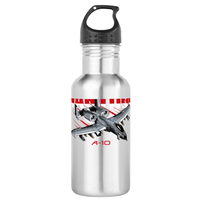 Garrafa Military Airplane A10 Warthog American Flag  (Frente)