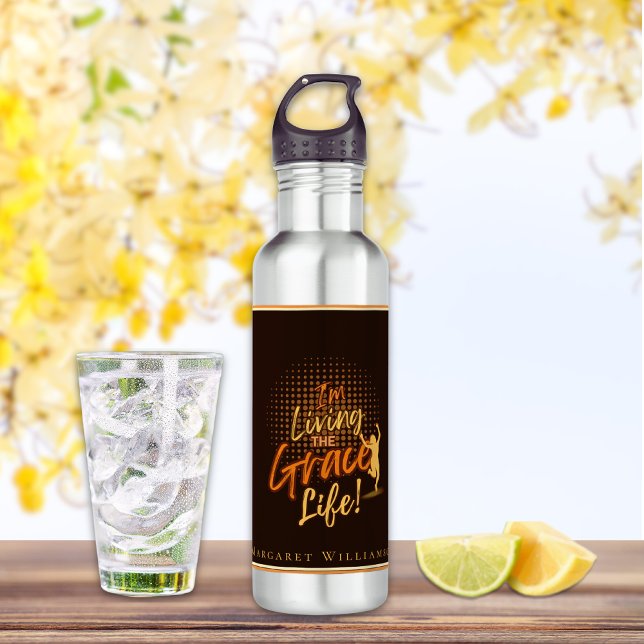 Garrafa Moderna Tan Mulher Vencedora Grace Nome da vida Br (Criador carregado)