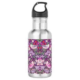 Garrafa Moderno Roxo William Morris Ladrão de Morango