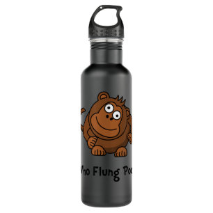 Garrafa Monkey Flung Poo Funny