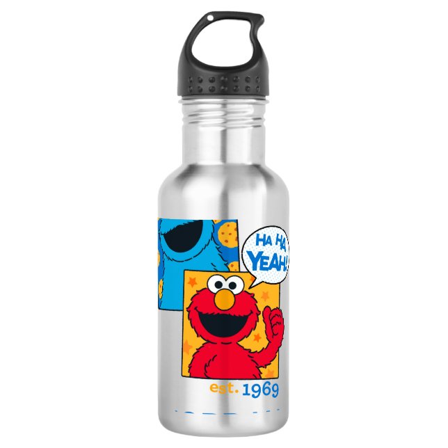Garrafa Monstro de Biscoitos e Elmo | Ha Sim (Frente)