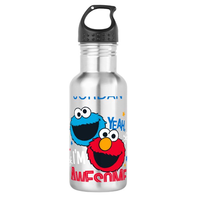 Garrafa Monstro de Biscoitos e Elmo | Sim, sou incrível (Frente)