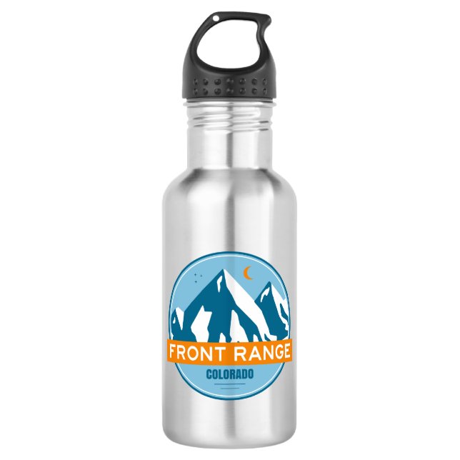 Garrafa Montanhas Front Range Colorado (Frente)