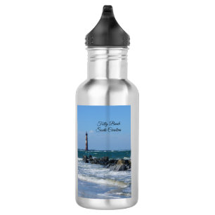 Garrafa Morris Lighthouse Folly Beach Water Bottle