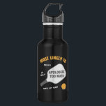 Garrafa Most Likely To Apologize Too Much Pickleball<br><div class="desc">Bring some self-aware charm to the court with our "Most Likely to Apologize Too Much" pickleball water bottle design — perfect for the player who says “sorry” more than “score!” Whether you accidentally slam a shot at your opponent or just feel bad about winning a point, this paddle design embraces...</div>