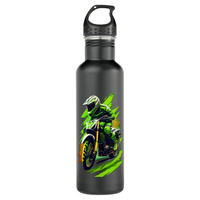 Garrafa Motocross Dirt Bike Motocross Dirtbike Enduro (Frente)