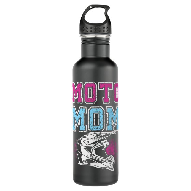 Garrafa Motocross Moto Mom MX Dirtbike (Frente)